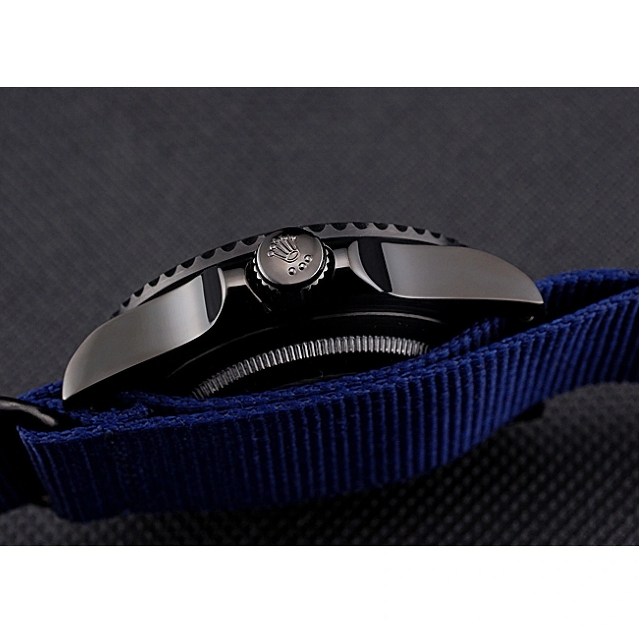 MiroTime 1027 Rolex Stealth Submariner Blue Nylon Strap 622008